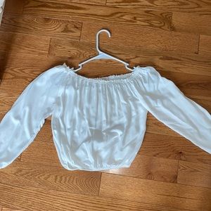 Off the shoulder blouse
